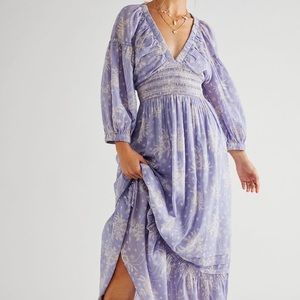 NWT FREE PEOPLE Golden Hour Maxi Dress